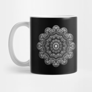 Silver Mandala Mug